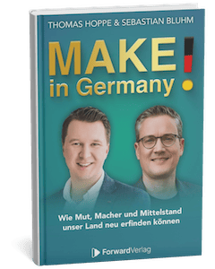 Buchcover von MAKE! in Germany